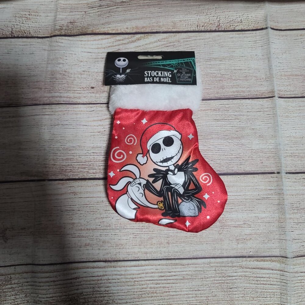 Disney Set of 2 - 7.5" Stocking - Jack Skellington - NEW